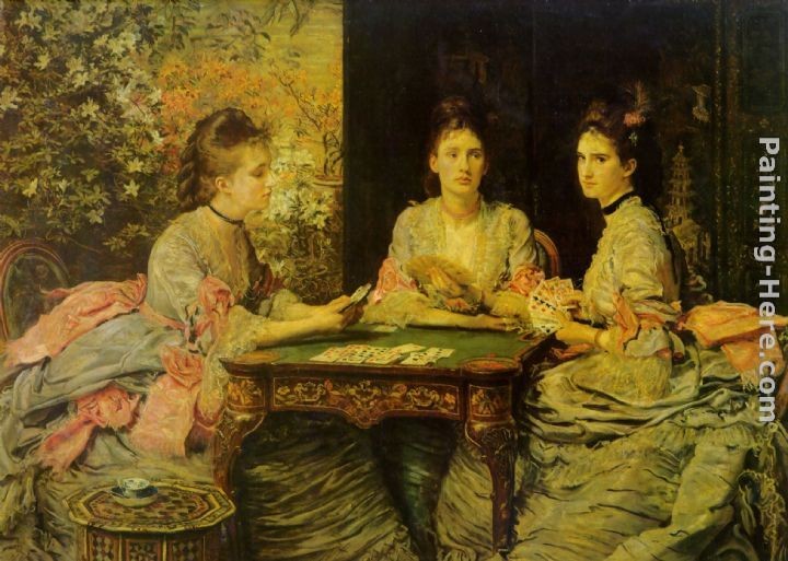 John Everett Millais Hearts are Trumps